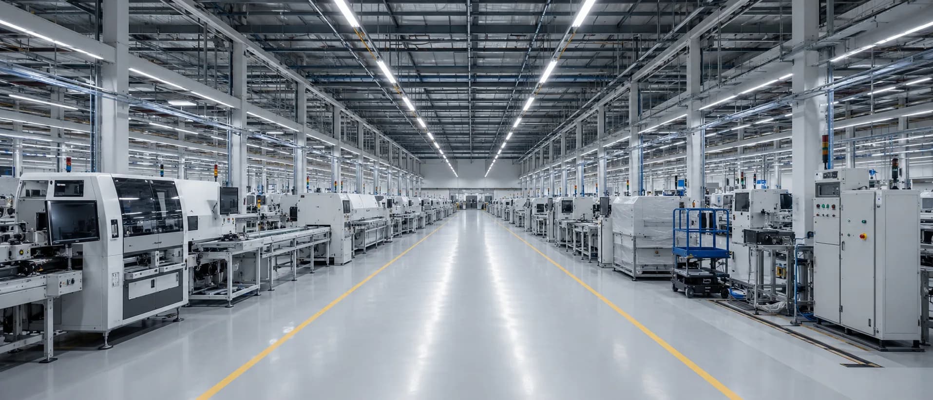 Electronics facility quote section background