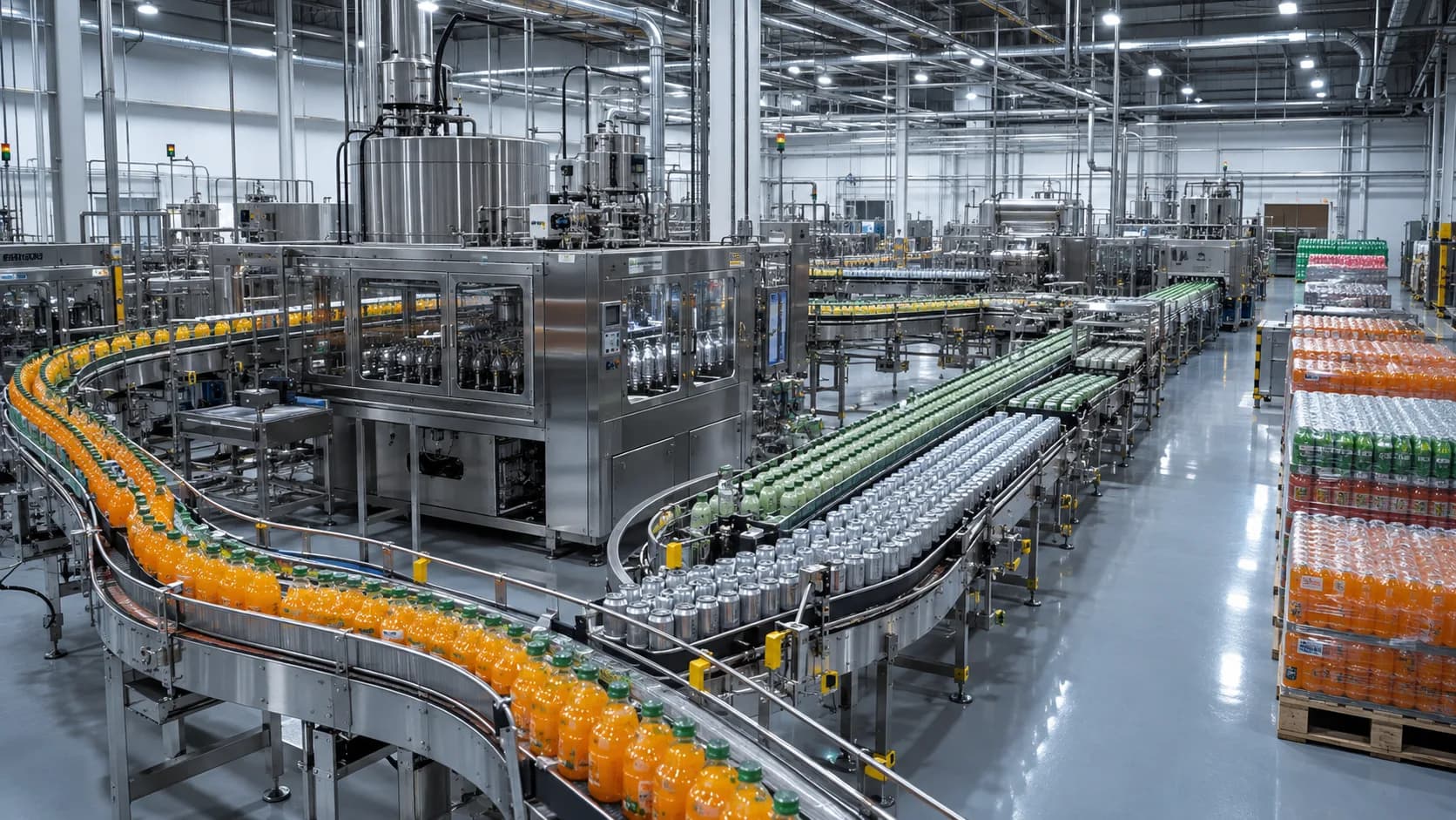 Beverage Bottling & Packaging Units: