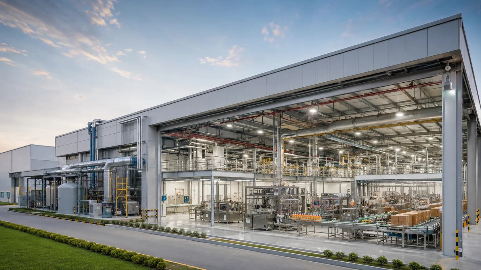 Turnkey FMCG Plant Construction