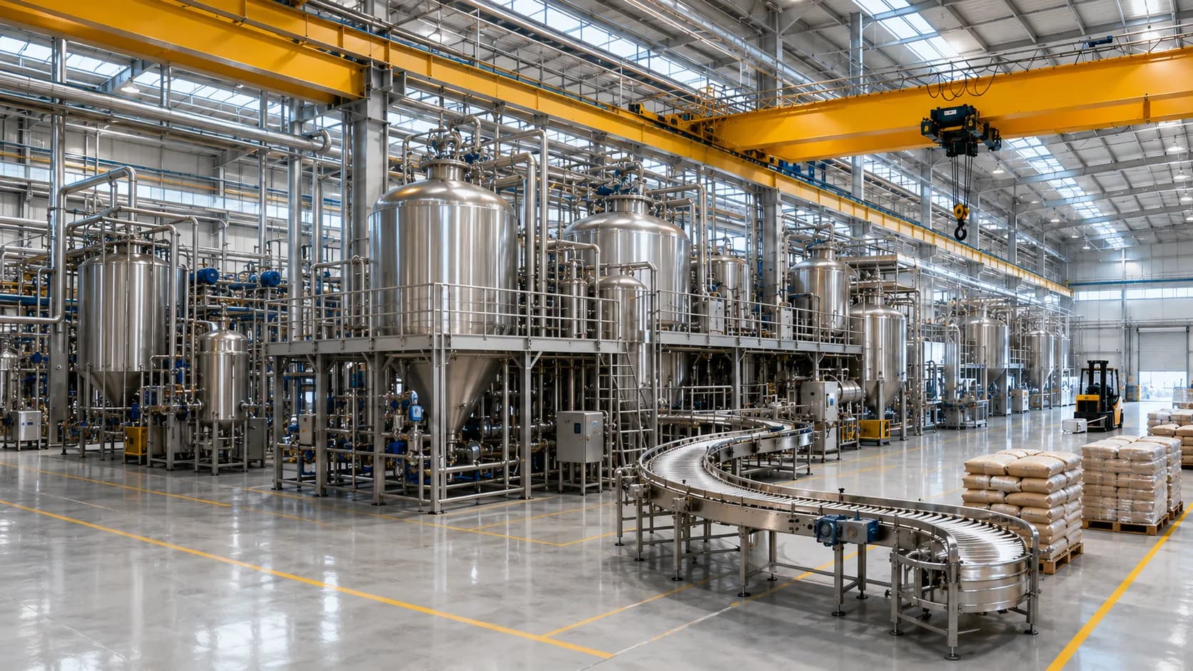 Food and beverage manufacturing facility