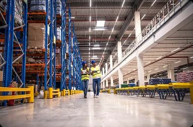 Automotive warehouse facility