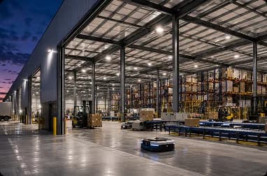 E-commerce warehouse operations
