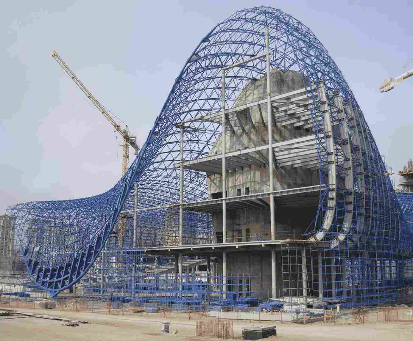 space-frame-structure-building Manufacturer Company Chennai - Mekark