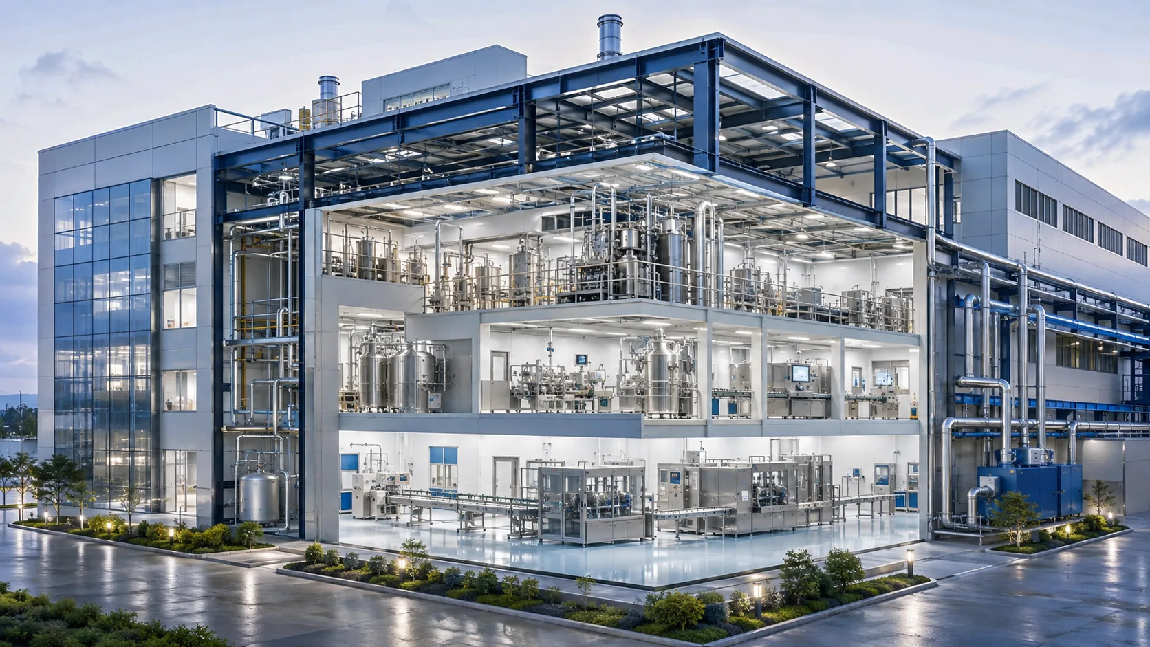 Pharmaceutical manufacturing facility