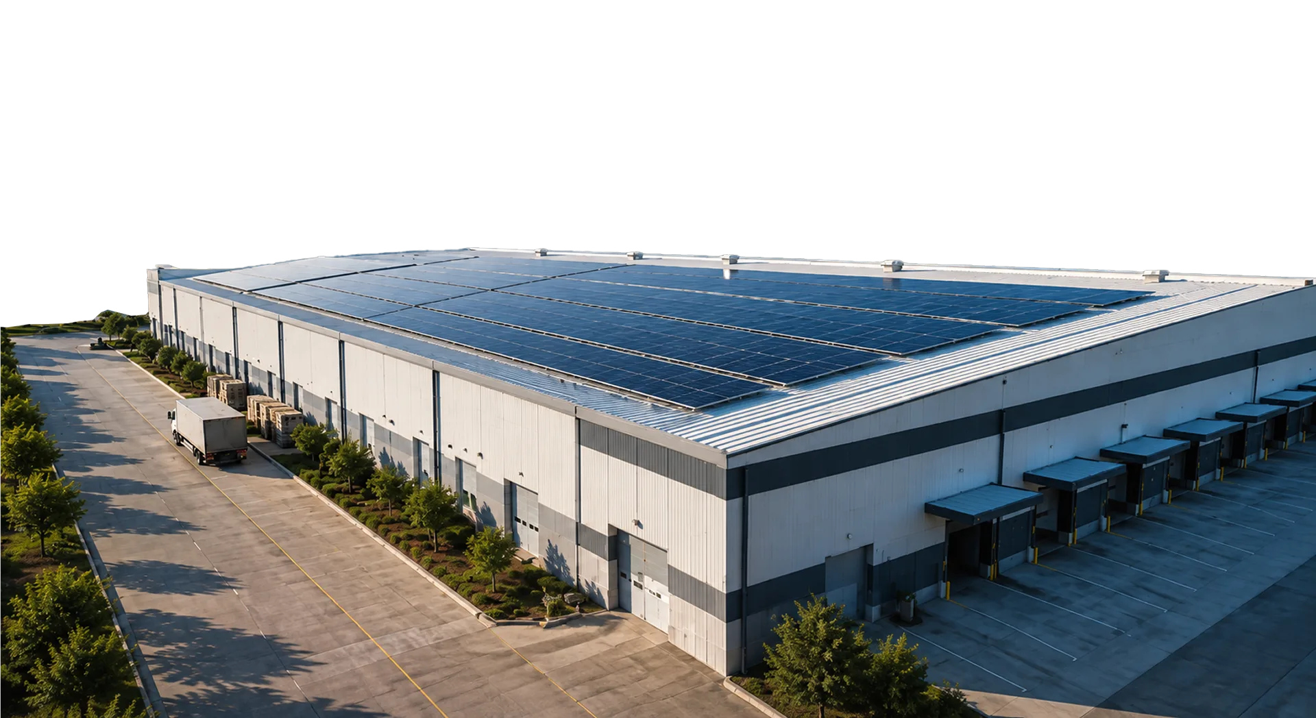 Mekark commercial solar installation